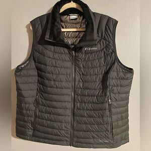 Columbia Black Quilted Vest